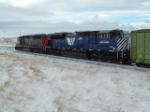 MRL 4304 SD70ACe working its way west with MRL 7555